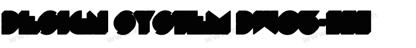 Design System DW03字体转换